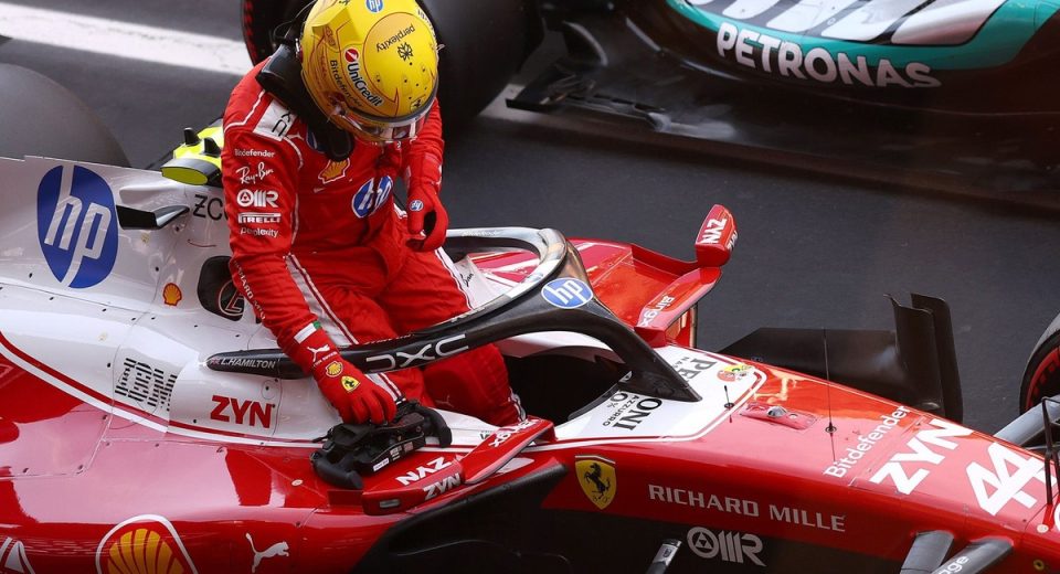 “You helped me achieve this dream” Lewis Hamilton’s emotional message on first Ferrari GP win