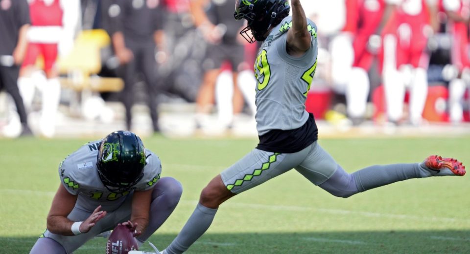 UFL kicker earns tryout with Saints