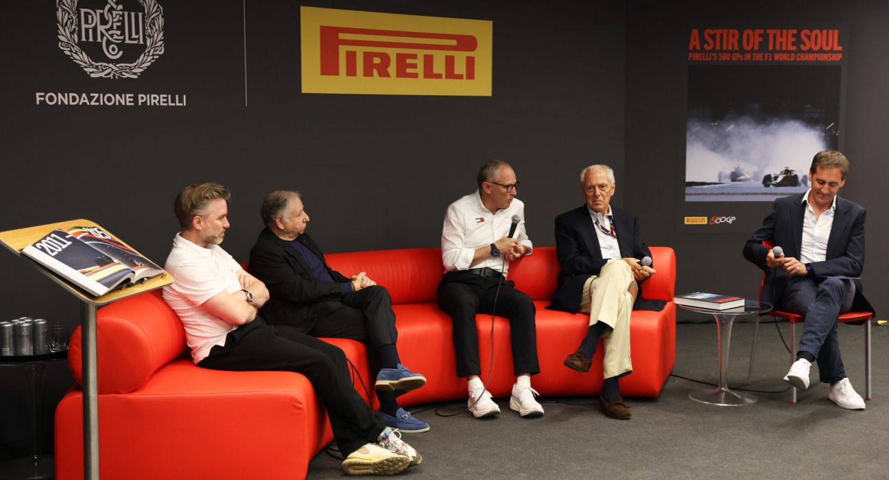 500 Grands Prix avec Pirelli : un livre-événement publié pour l’occasion