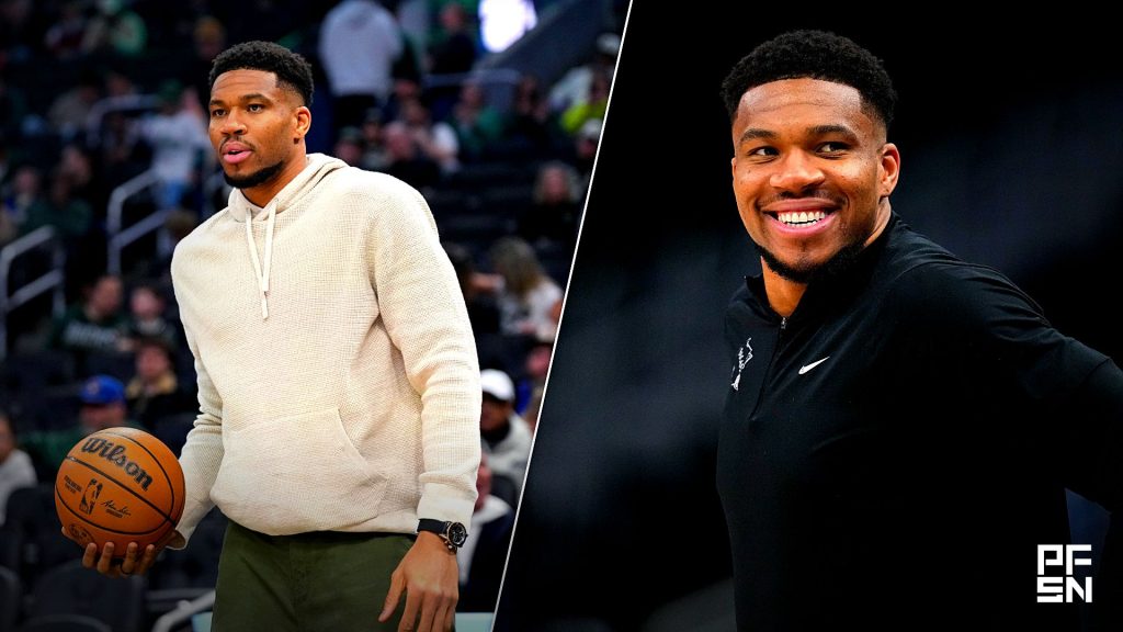 Heat Star Giannis Antetokounmpo Attends WNBA Game in First Public Appearance After Bucks Exit