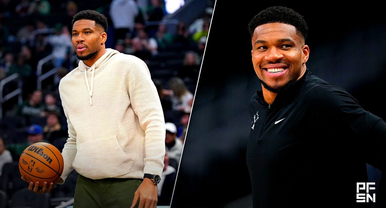 Heat Star Giannis Antetokounmpo Attends WNBA Game in First Public Appearance After Bucks Exit