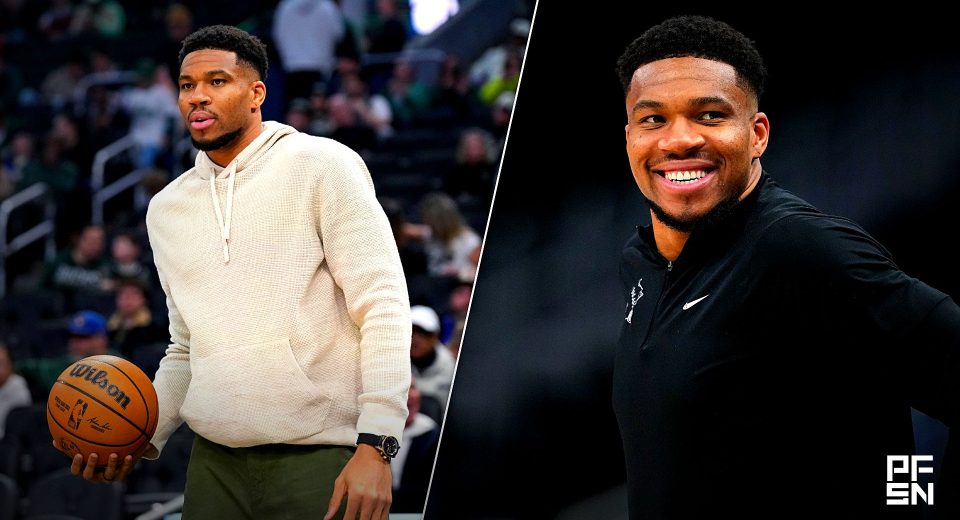 Heat Star Giannis Antetokounmpo Attends WNBA Game in First Public Appearance After Bucks Exit