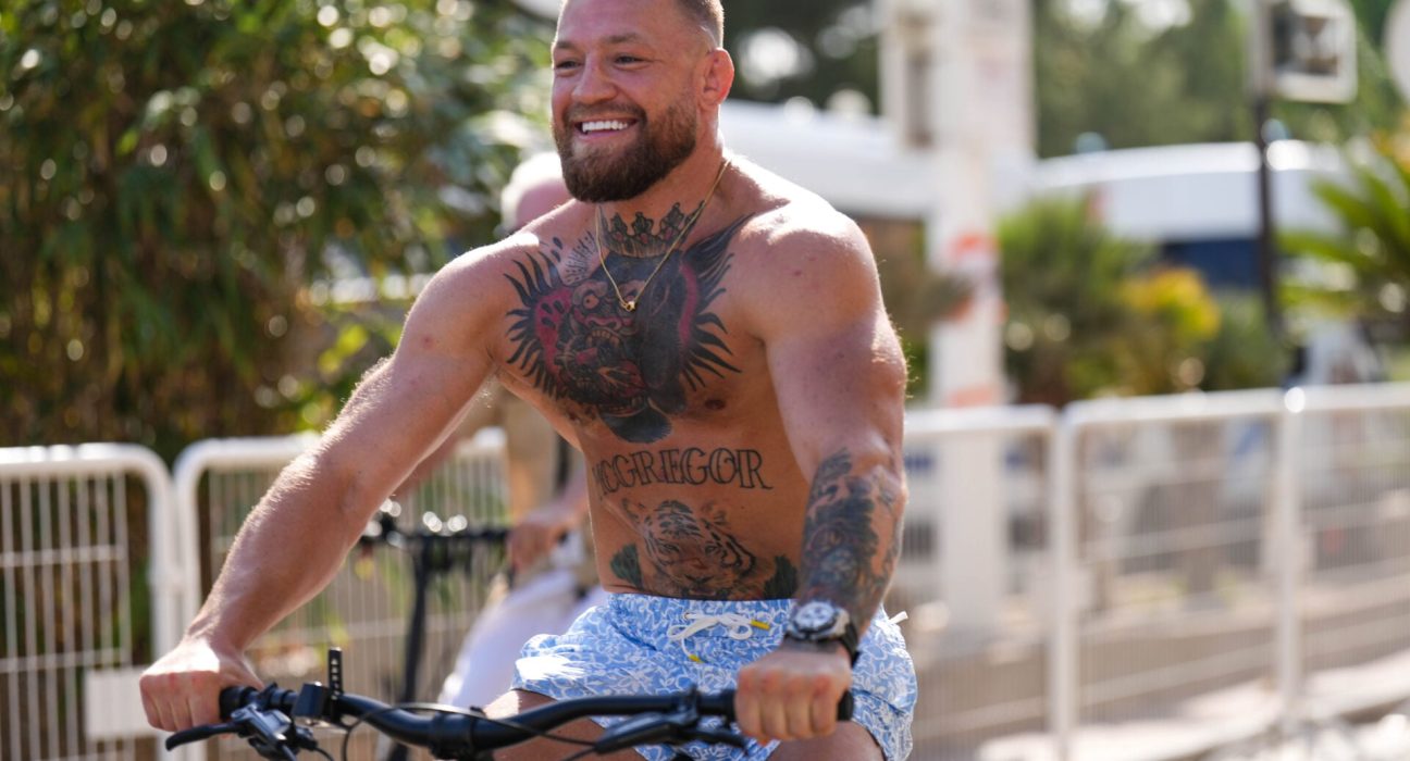 Conor McGregor debuts custom ‘money’ shorts ahead of UFC 329 comeback fight