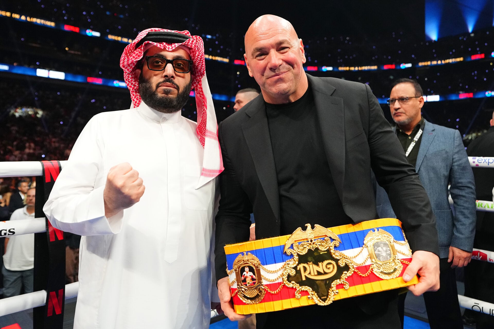 Dana White dismisses Eddie Hearn ‘peace talks’ with Turki Alalshikh that could end bitter feud
