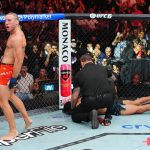 Watch Max Holloway’s son taunt Conor McGregor from ringside after 1-minute loss at UFC 329