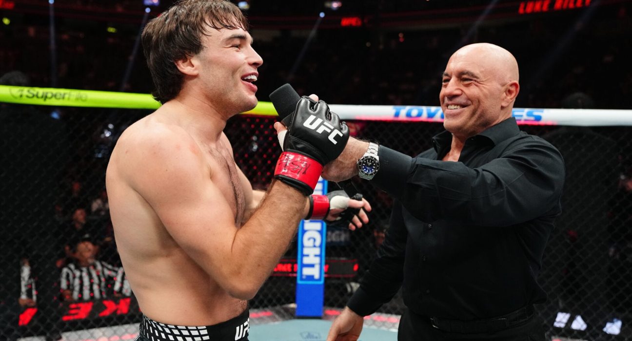 Joe Rogan told he ‘shouldn’t watch fighting’ by UFC 329 star he claims won via an early stoppage
