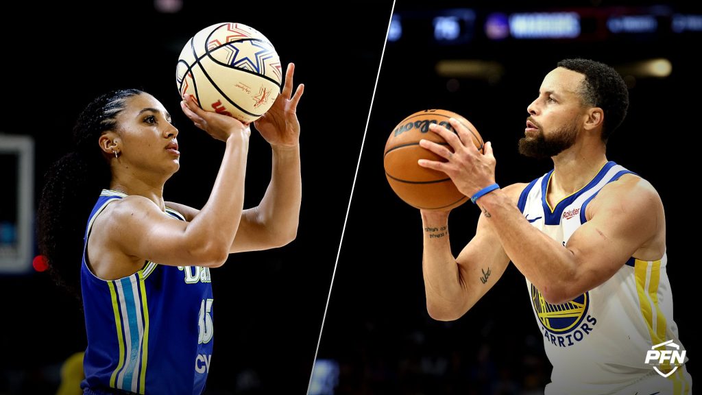 ‘Maybe This Is Our Time’ – WNBA 3-Point Contest Champion Azzi Fudd Boldly Challenges Warriors Star Stephen Curry