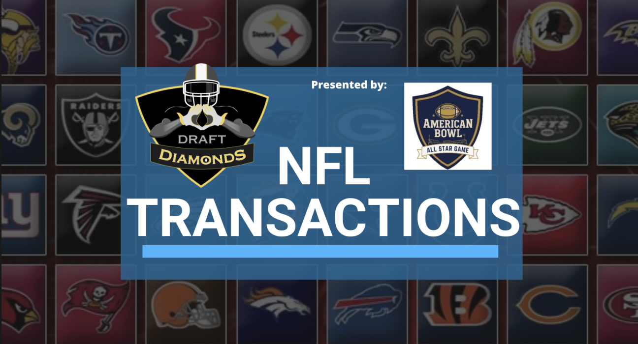 NFL Transactions for August 10th, 2026 | Presented by The American Bowl
