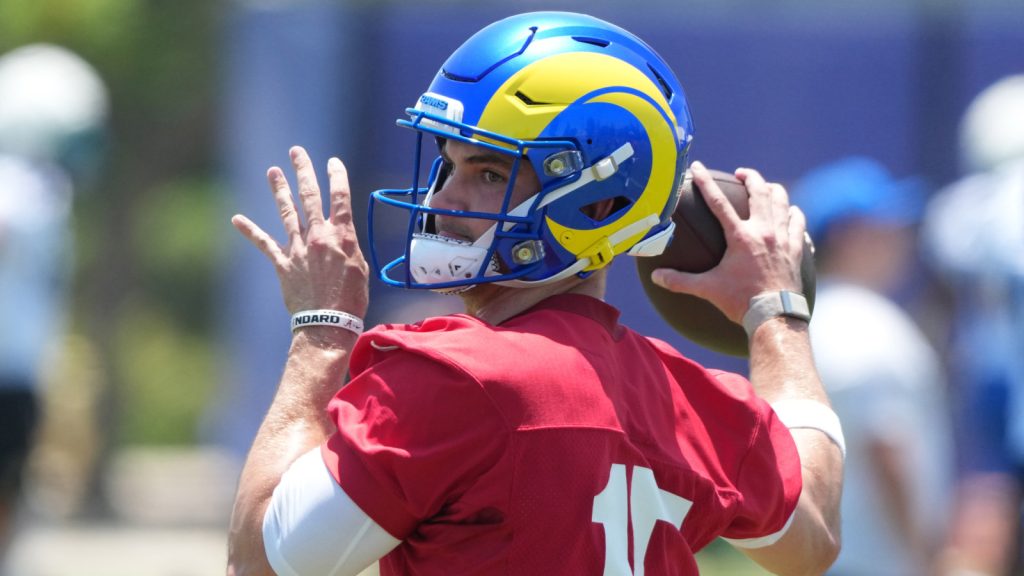 Rookie QB Ty Simpson shines in Rams preseason debut