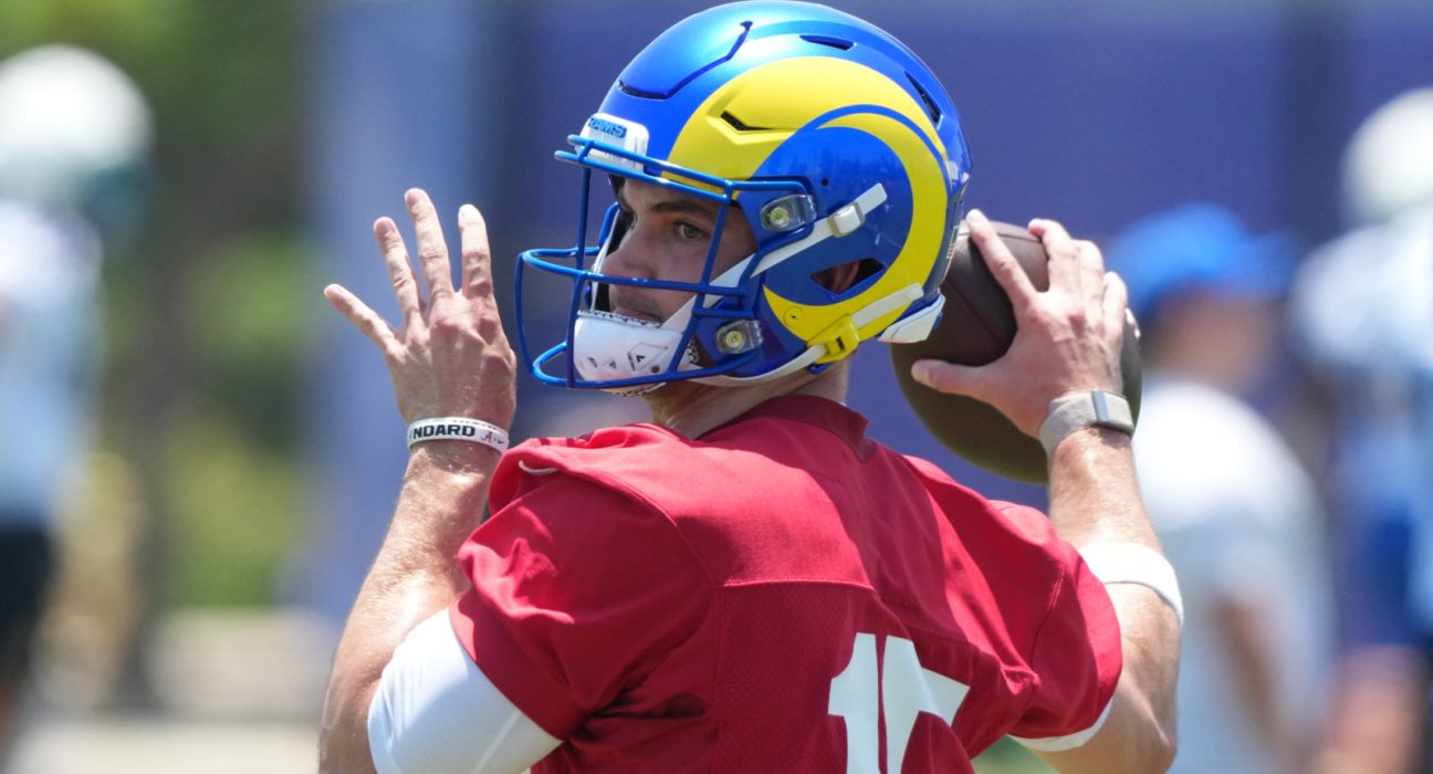 Rookie QB Ty Simpson shines in Rams preseason debut