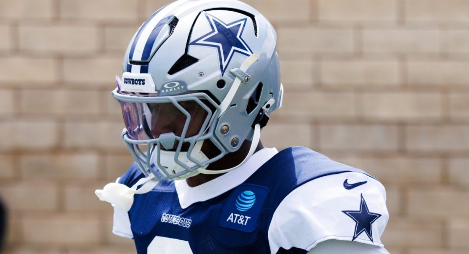 Cowboys pass rusher Donovan Ezeiruaku pulled from Saints scrimmage
