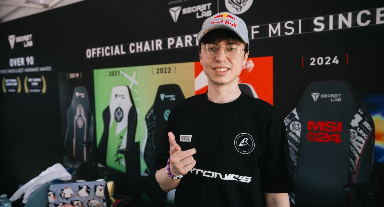 From the League desk to the starting grid, Caedrel is taking on Max Verstappen