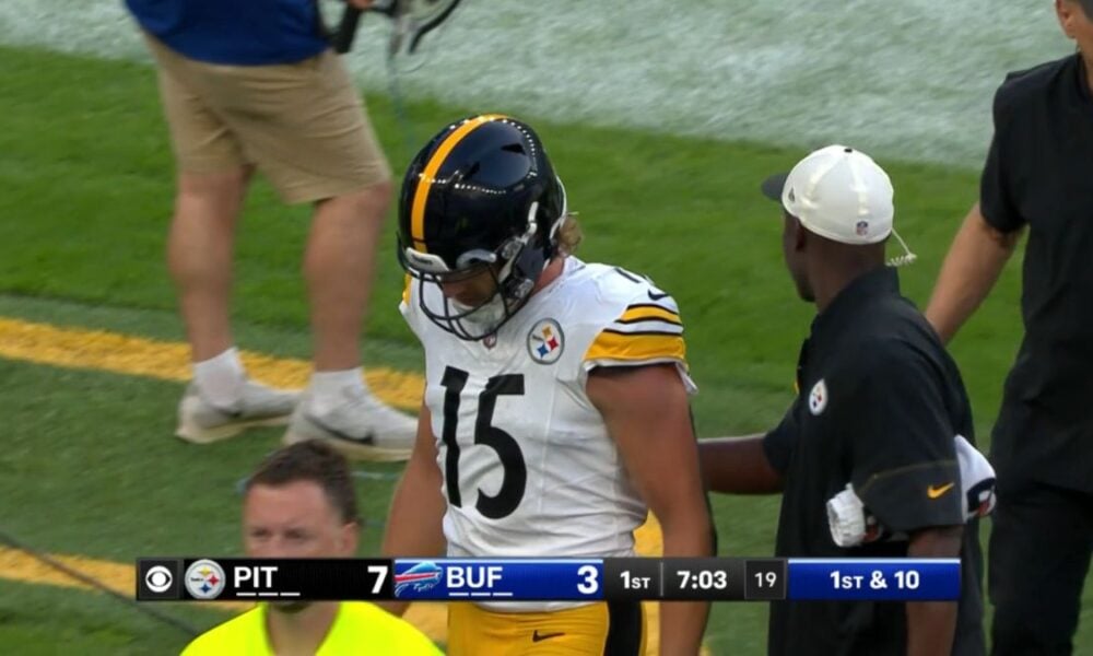 WR Ben Skowronek Injured Against Bills