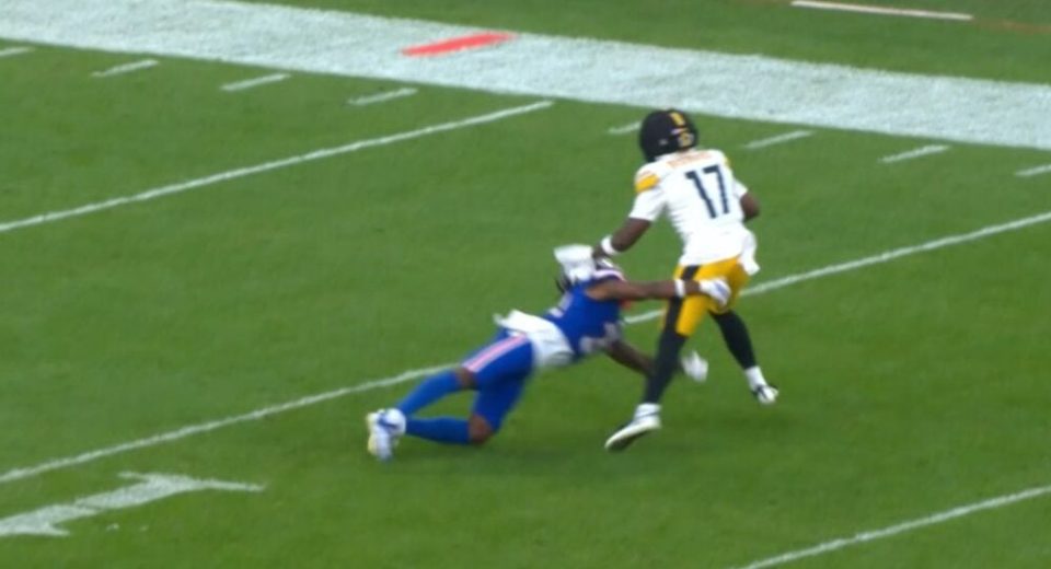 Watch: Germie Bernard Scores First NFL Touchdown