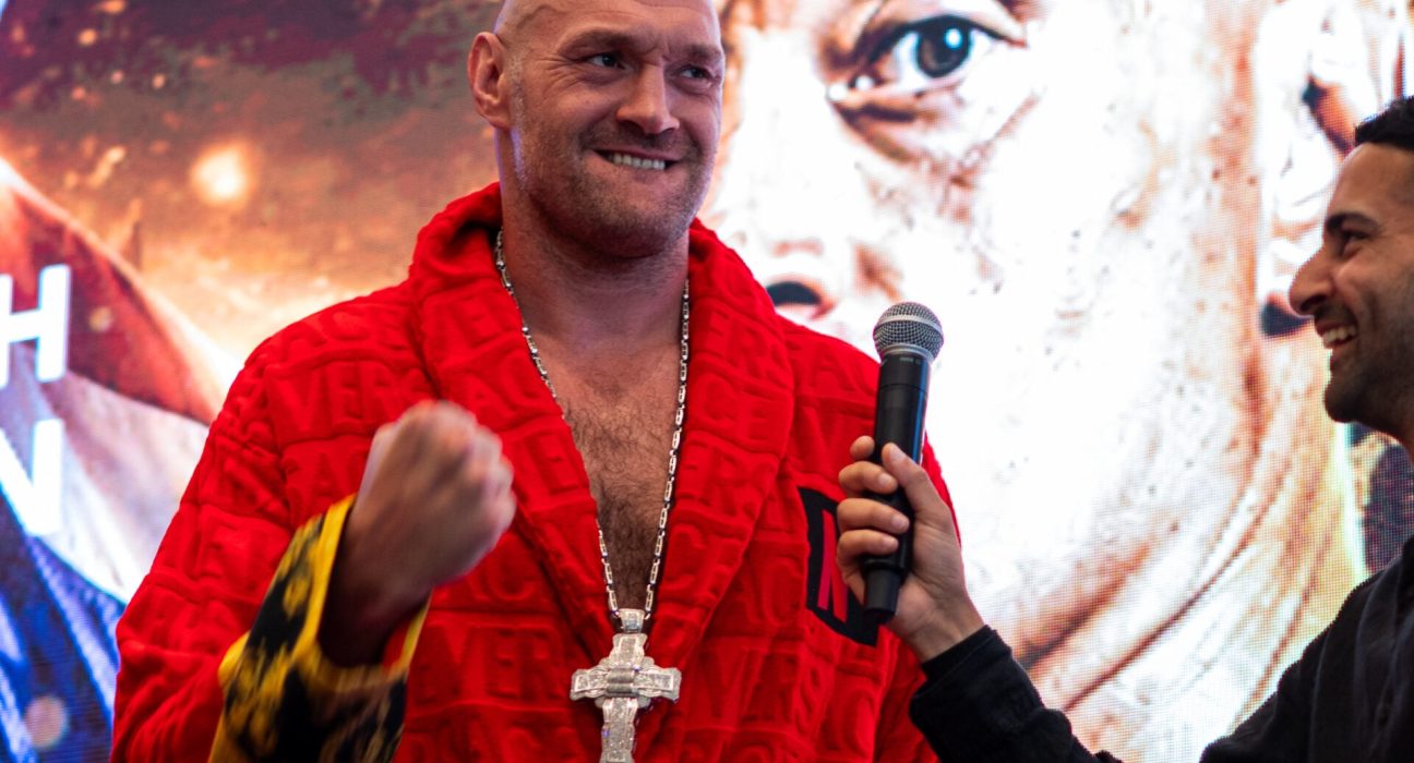 Tyson Fury woken up for first drug test just hours before first face-off with Anthony Joshua