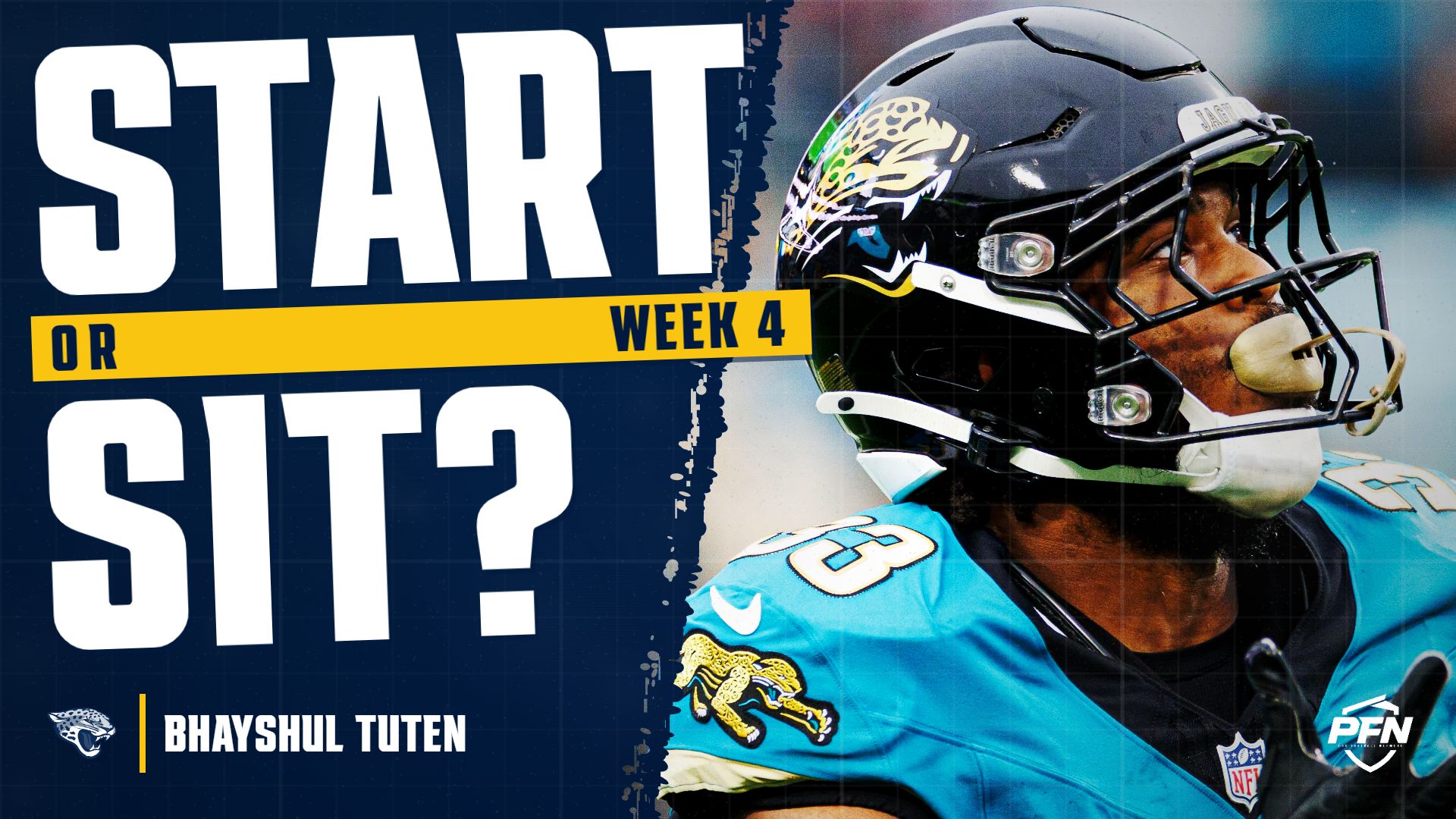 Bhayshul Tuten Fantasy Week 4 Start or Sit: A Defined Hierarchy Makes Him an RB2