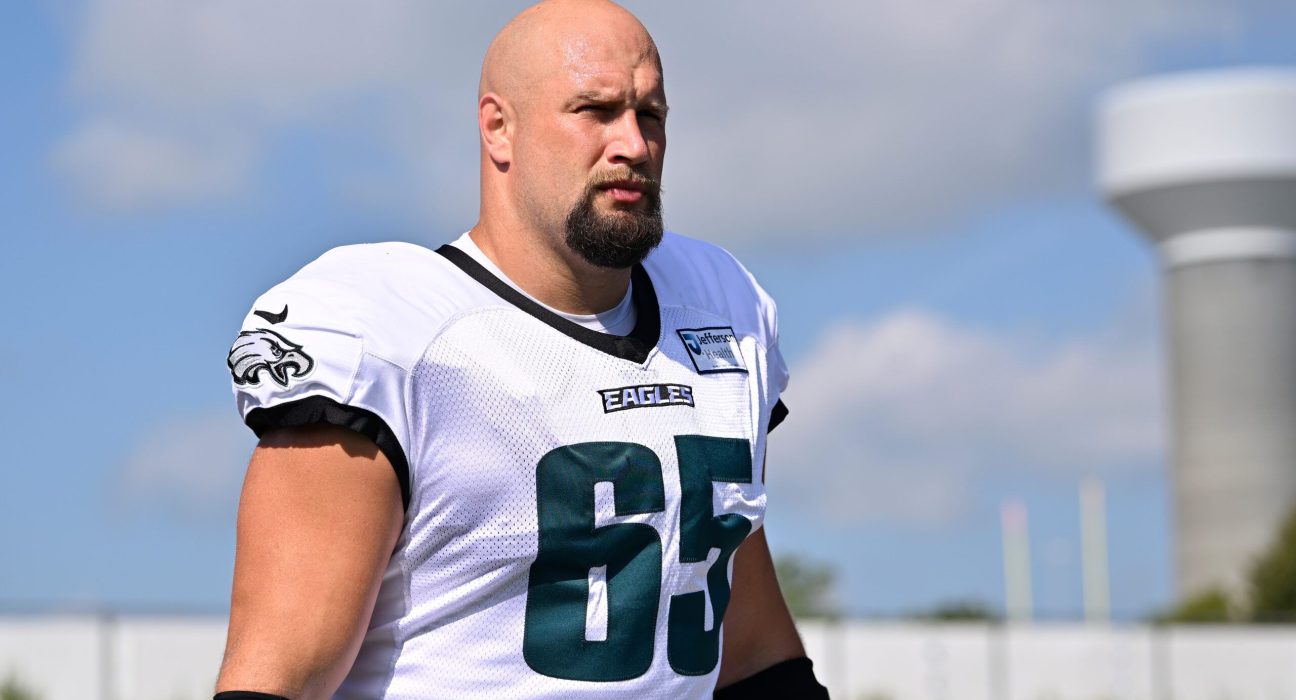 ‘Best Right Tackle in the NFL,’ ‘End of an Era’ — Jason Kelce, Ex-NFL Stars Pay Tribute to Eagles Legend Lane Johnson After Surprise Retirement