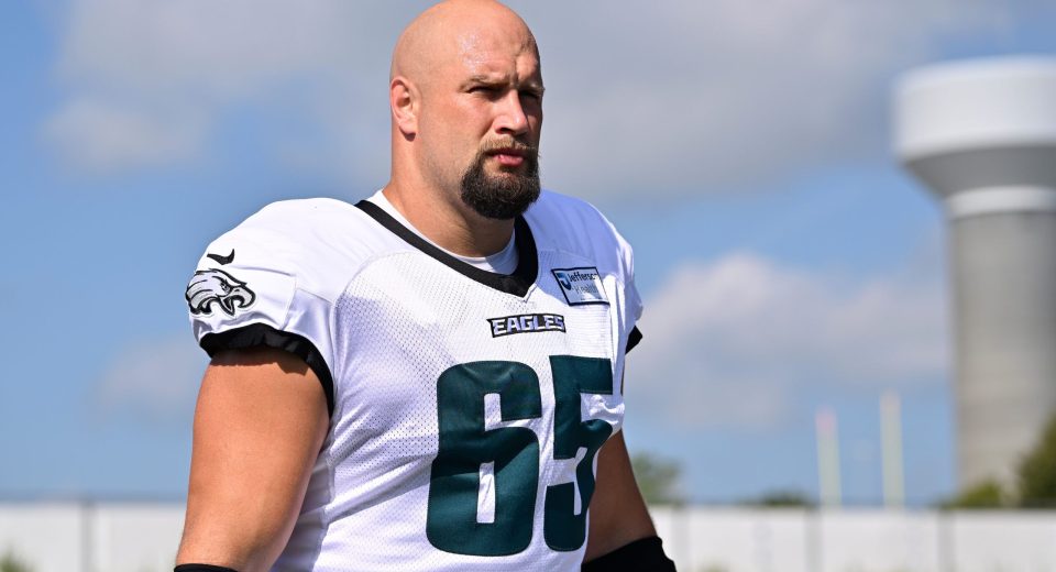 ‘Best Right Tackle in the NFL,’ ‘End of an Era’ — Jason Kelce, Ex-NFL Stars Pay Tribute to Eagles Legend Lane Johnson After Surprise Retirement