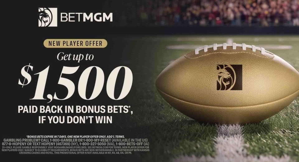 Use BetMGM bonus code CBSSPORTS to get $1,500 bonus bets for Bills vs. Rams on Monday Night Football