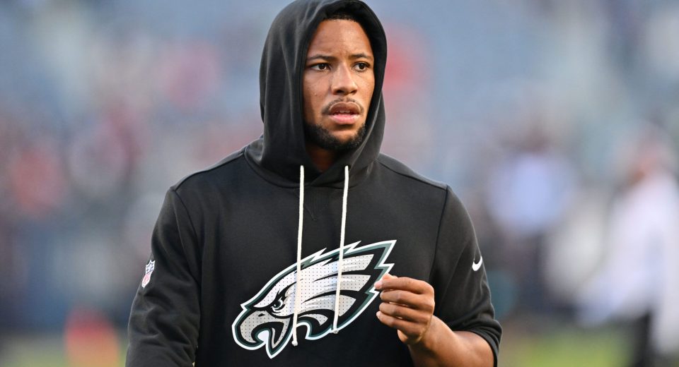 ‘Why Not Trade for Saquon Barkley?’ — Mike Florio Fires Up Trade Talk, Telling NFC Heavyweights to Pounce For Eagles All-Pro