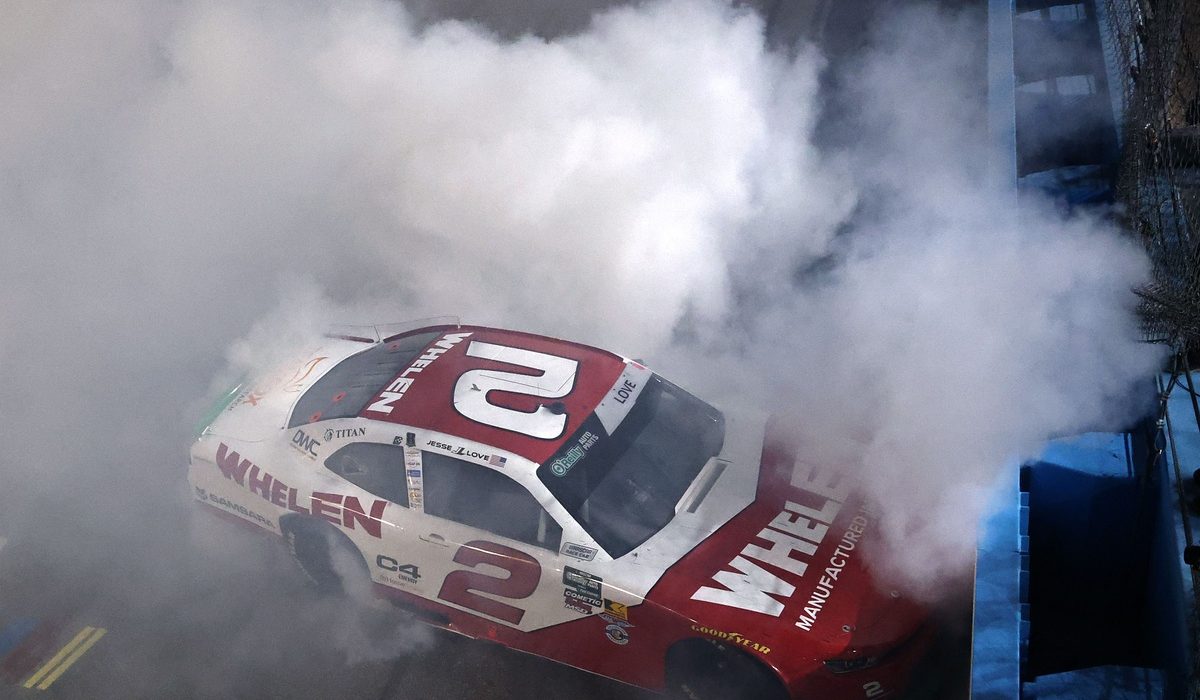 Jesse Love barely holds off Sam Mayer for NASCAR O’Reilly win at Phoenix