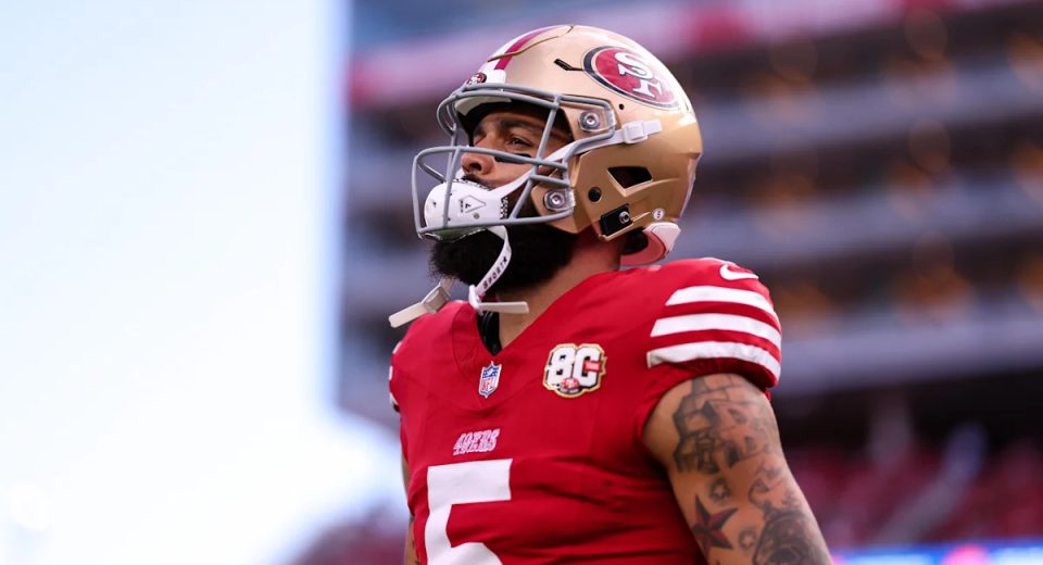 49ers inactive list: The top 4 WRs from Week 1 won’t play